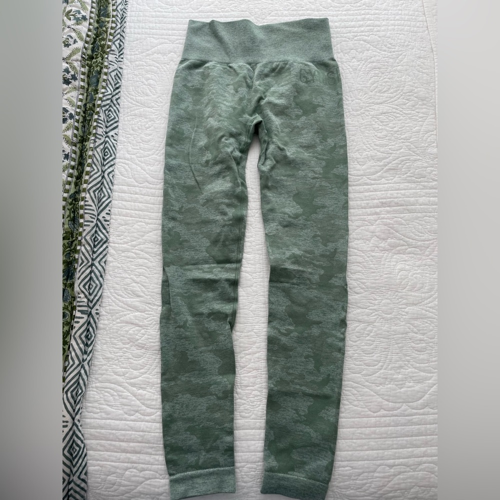 Gymshark Green Camo Leggings